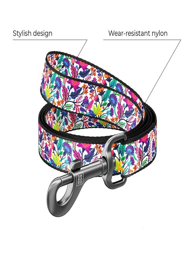 WAUDOG Flower Leash for Dogs - Strong and Durable Dog Leash - Walking & Running Leash for Pet Dogs - Multicolor (20 mm) - Image 2